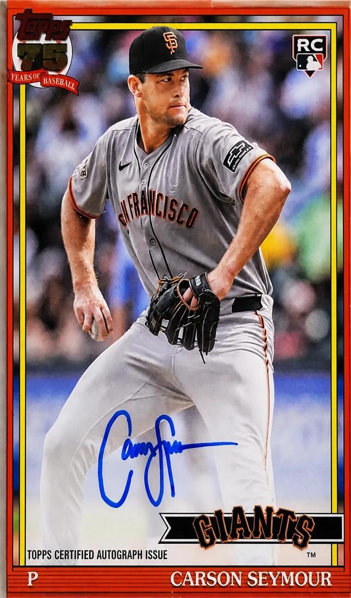 2026 Topps Baseball Carson Seymour #91A-CAR