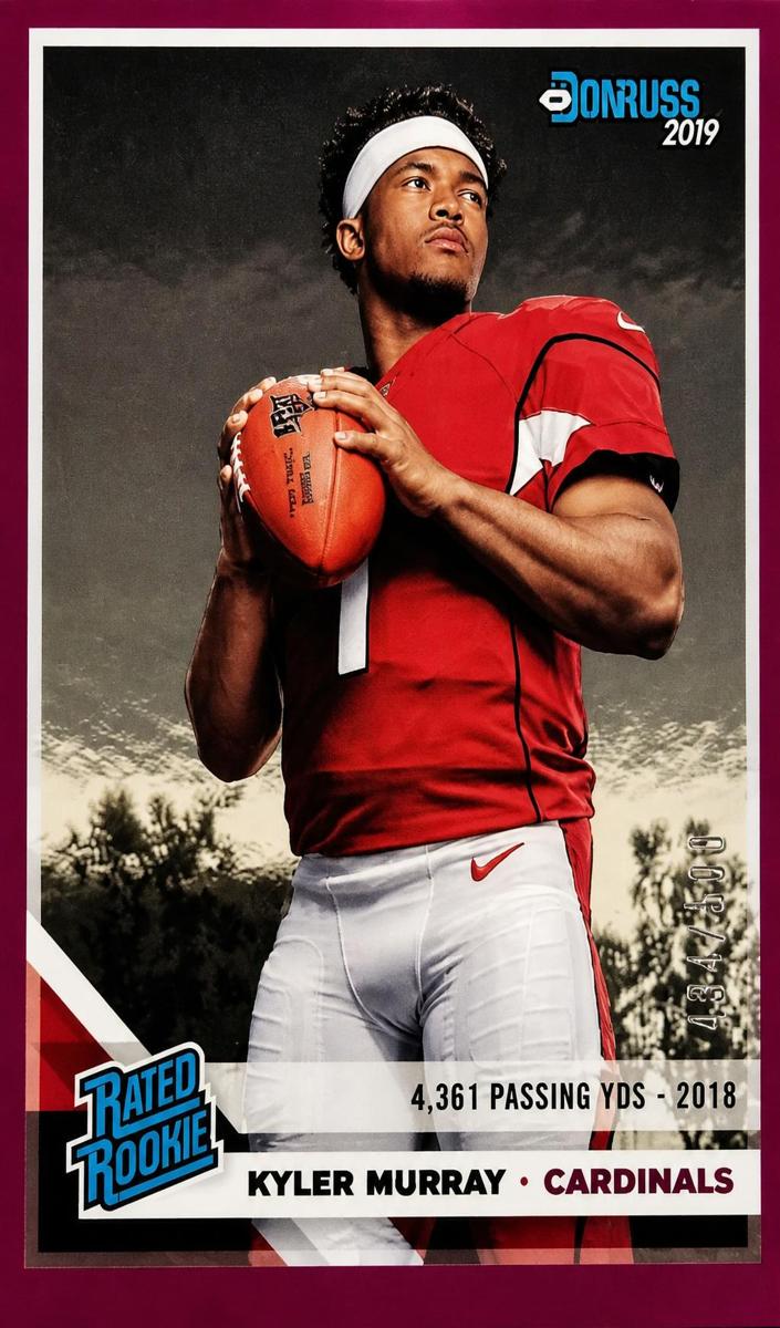 2019 Panini Donruss Football Season Stat Line Kyler Murray #302 PSA 9