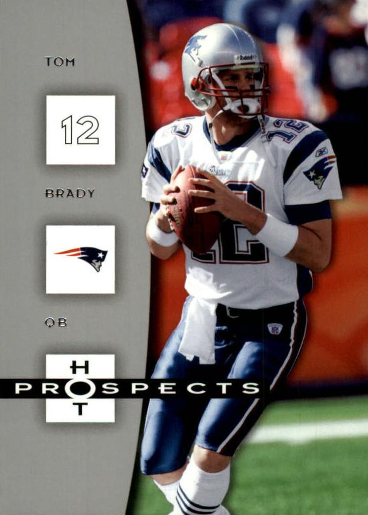 2006 Fleer Hot Prospects Football Tom Brady #57 PSA 9