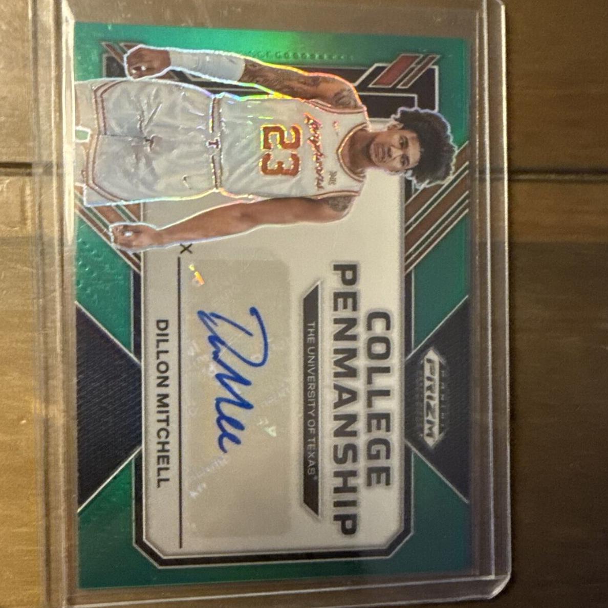 2023 Panini Prizm Draft Picks Basketball Green Dillon Mitchell #CP-DMC