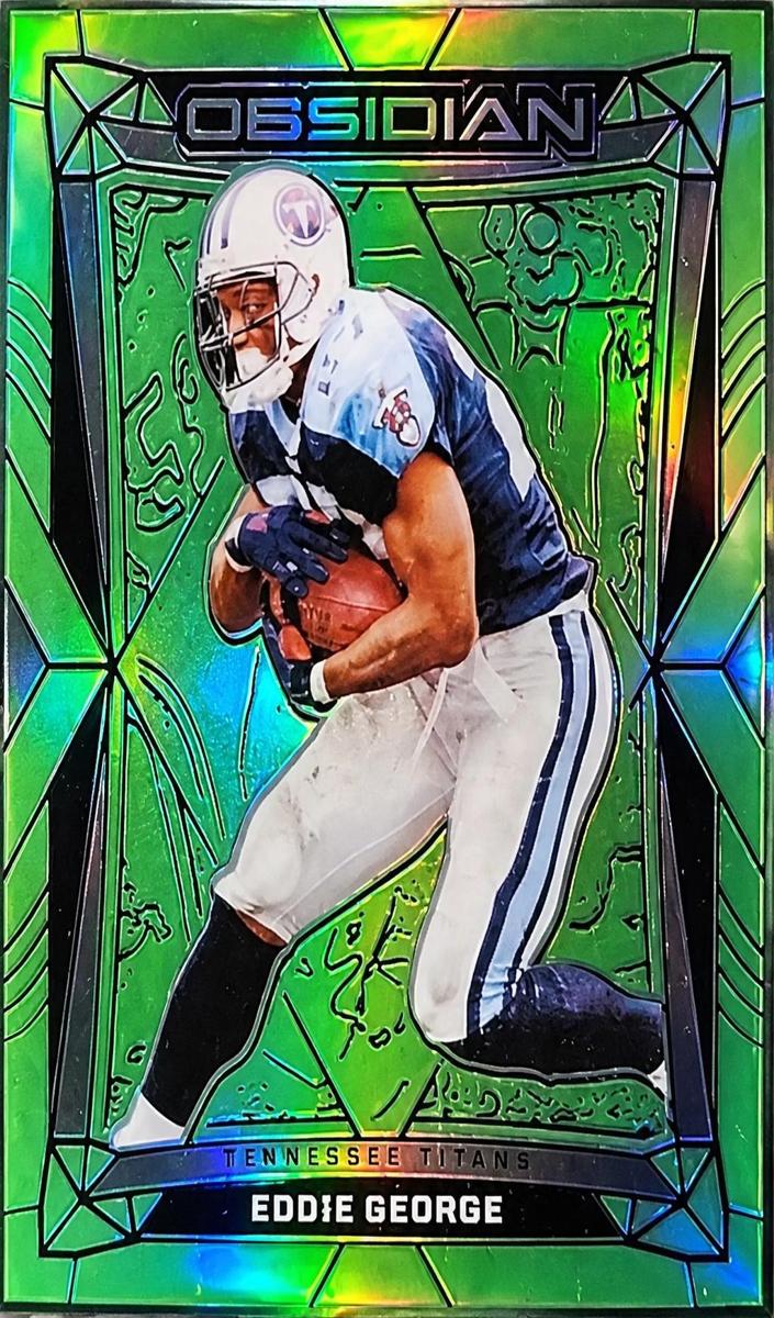 2024 Panini Obsidian Football Green Eddie George #193