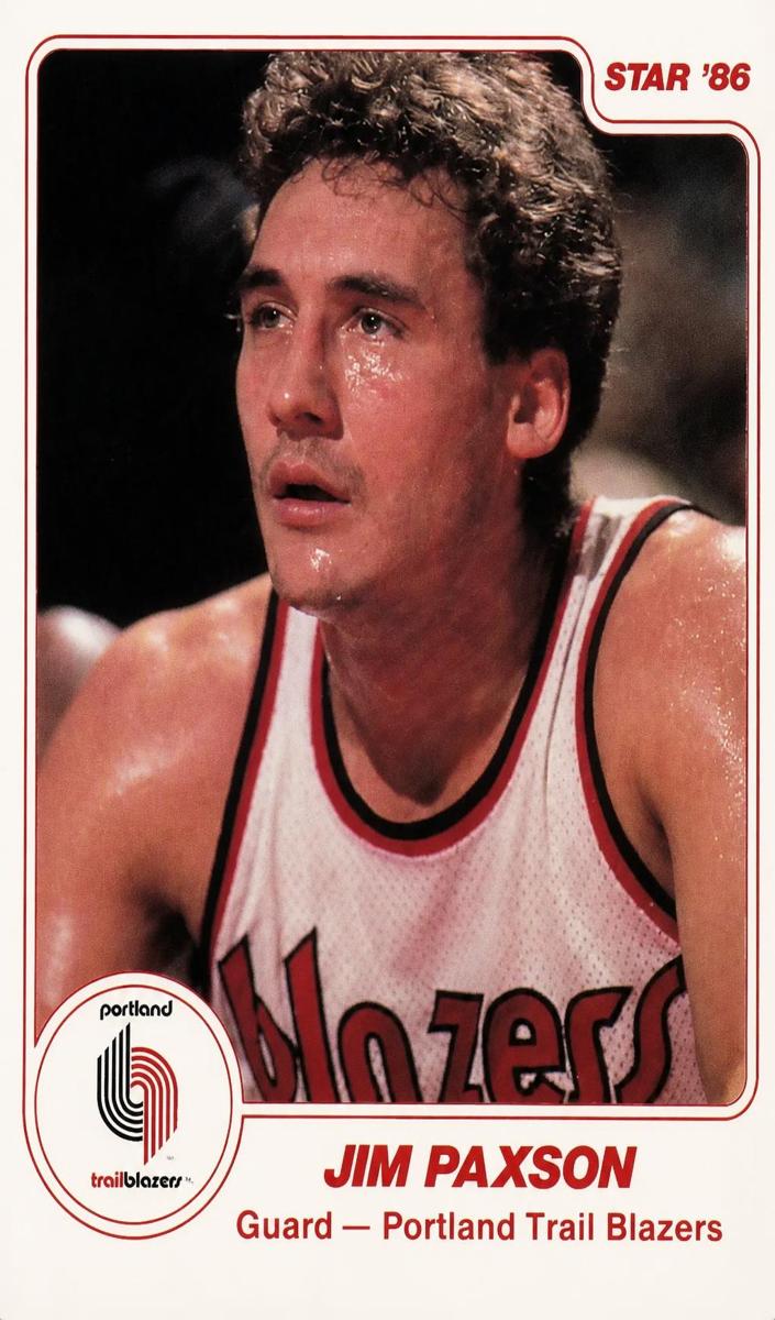1985 Star Basketball Jim Paxson #108