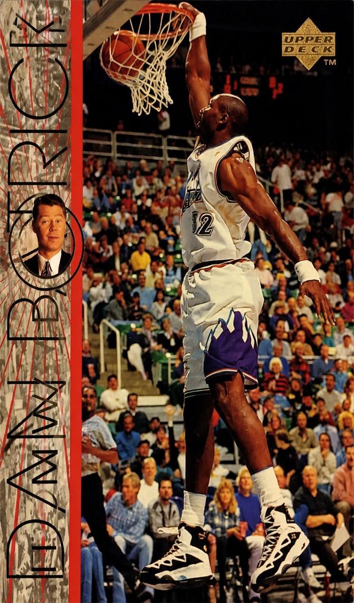 1996 Upper Deck Basketball Karl Malone #357