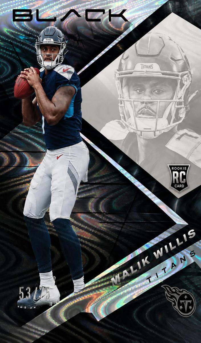 2022 Panini Black Football Silver Malik Willis #125 PSA 9