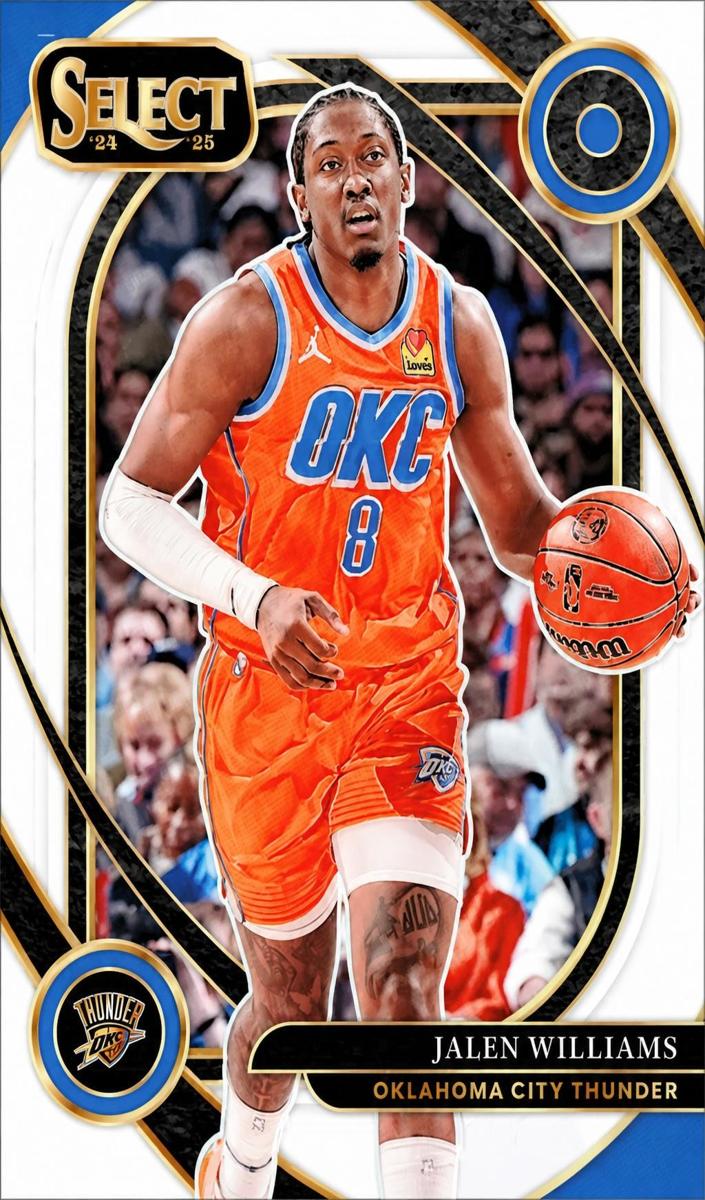 2024 Panini Select Basketball Jalen Williams #201