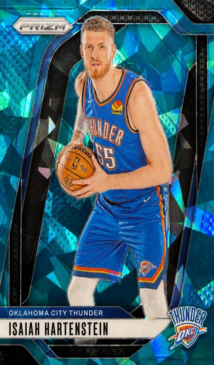 2024 Panini Prizm Basketball Teal Ice Isaiah Hartenstein #154