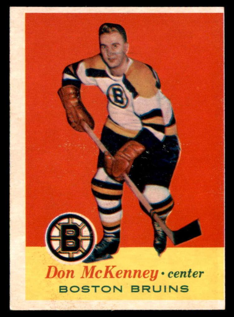 1957 Topps Hockey Don McKenney #13 PSA 6