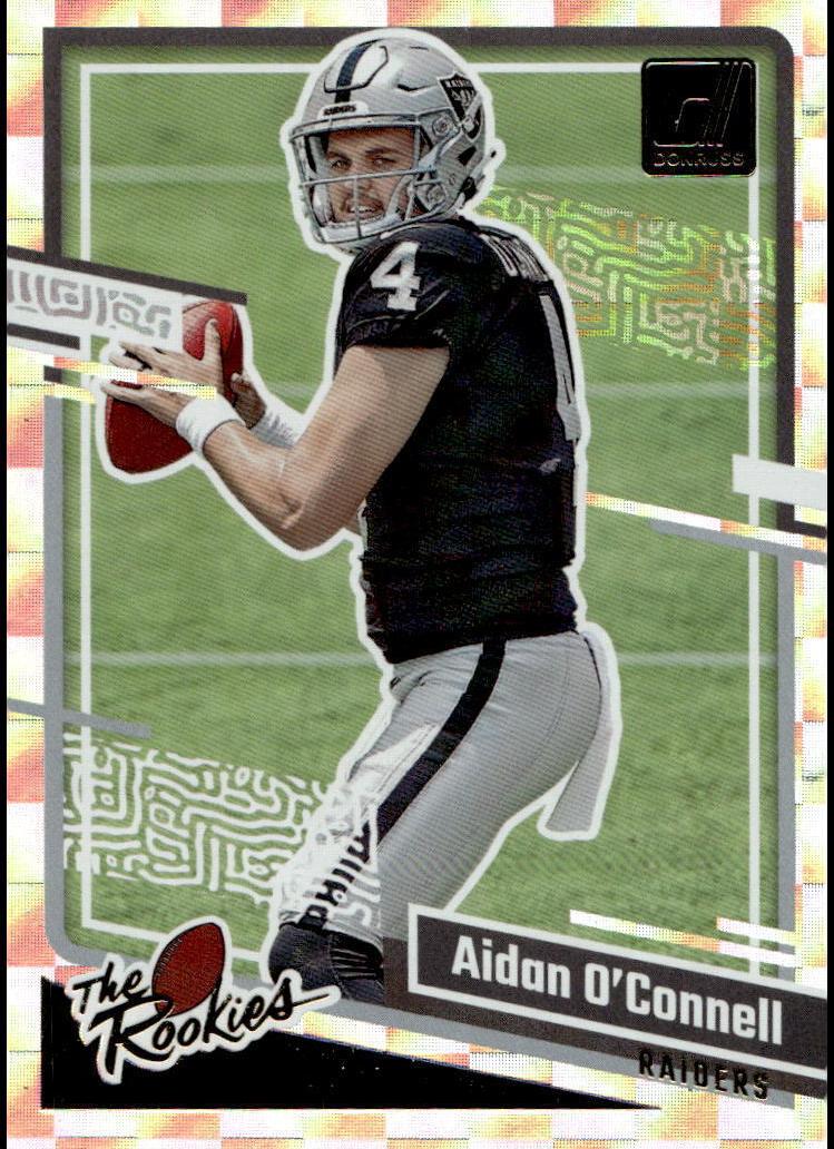 2023 Panini Donruss Football Aidan O'Connell #35 PSA 10