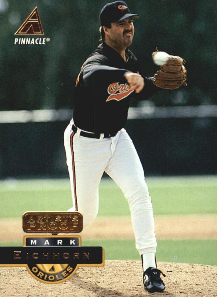 1994 Pinnacle Baseball Artist's Proof Mark Eichhorn #511