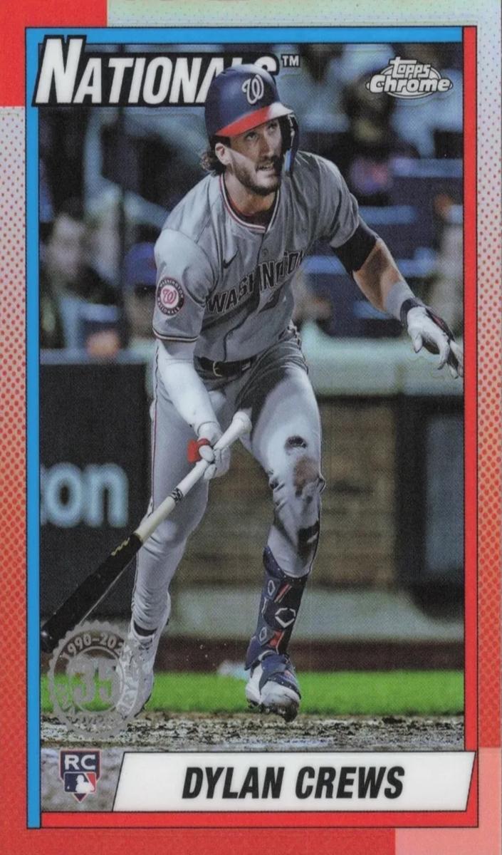 2025 Topps Chrome Baseball Dylan Crews #90CB-16