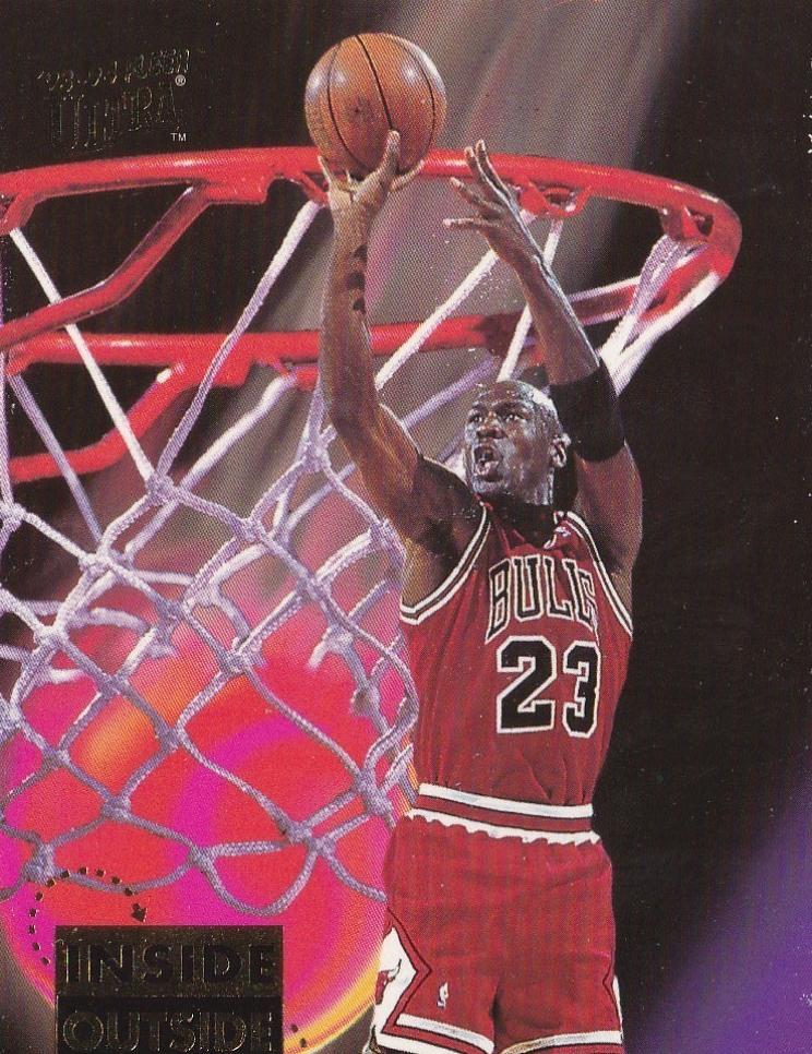 1993 Fleer Ultra Basketball Michael Jordan #4 PSA 8