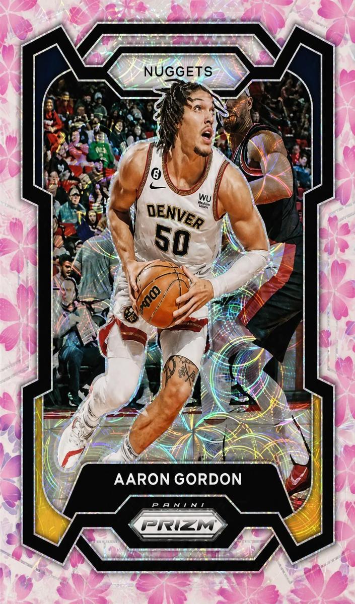 2023 Panini Prizm Basketball Choice Cherry Blossom Aaron Gordon #12