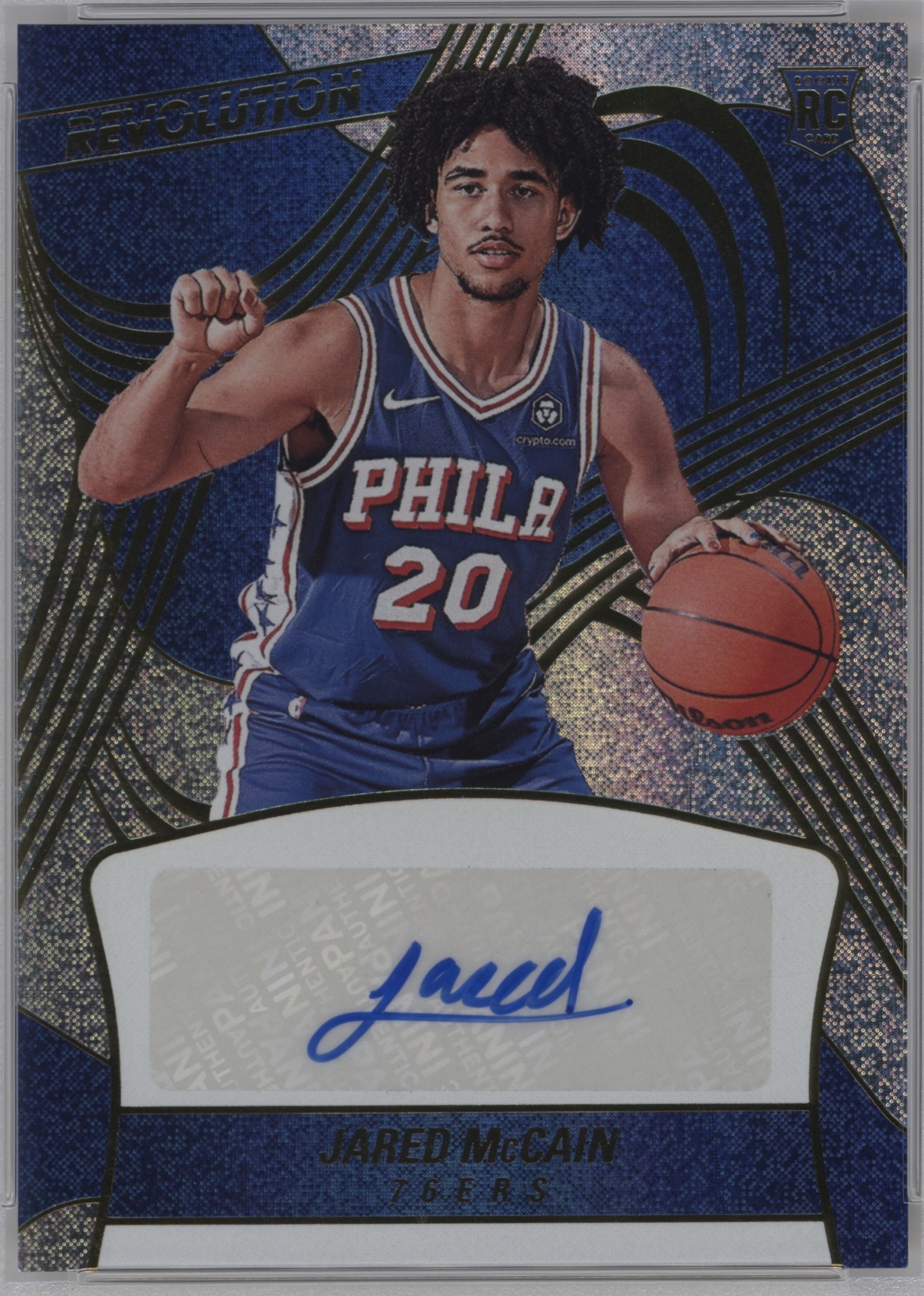 2024 Panini Revolution Basketball Jared McCain #RA-JAR PSA 10