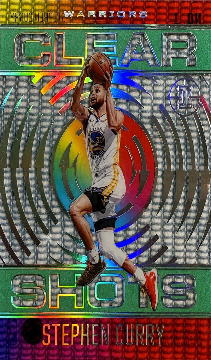 2020 Panini Illusions Basketball Emerald Stephen Curry #1