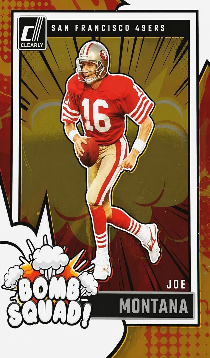 2024 Panini Clearly Donruss Football Joe Montana #17