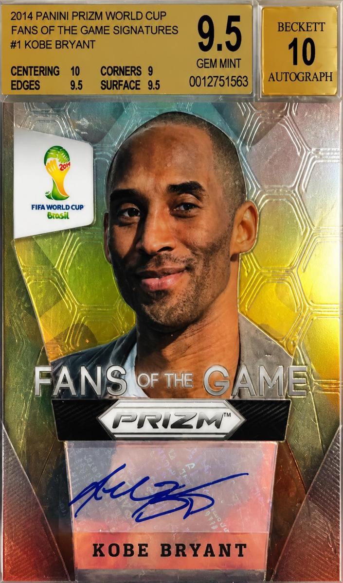 2014 Panini Prizm World Cup Soccer Kobe Bryant #1