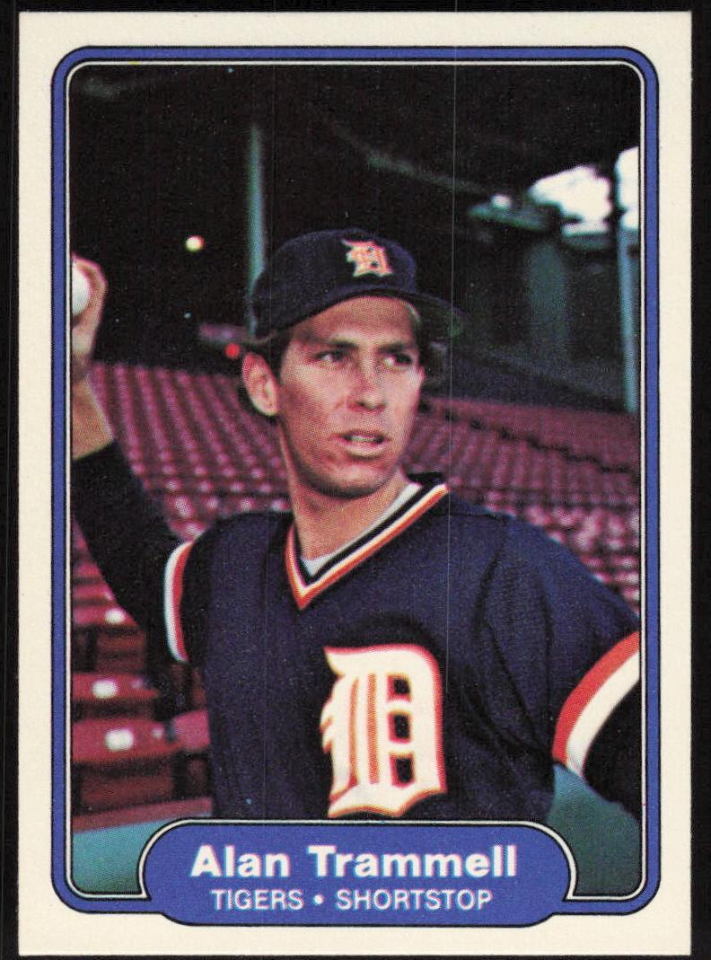 1982 Fleer Baseball Alan Trammell #283 PSA 10