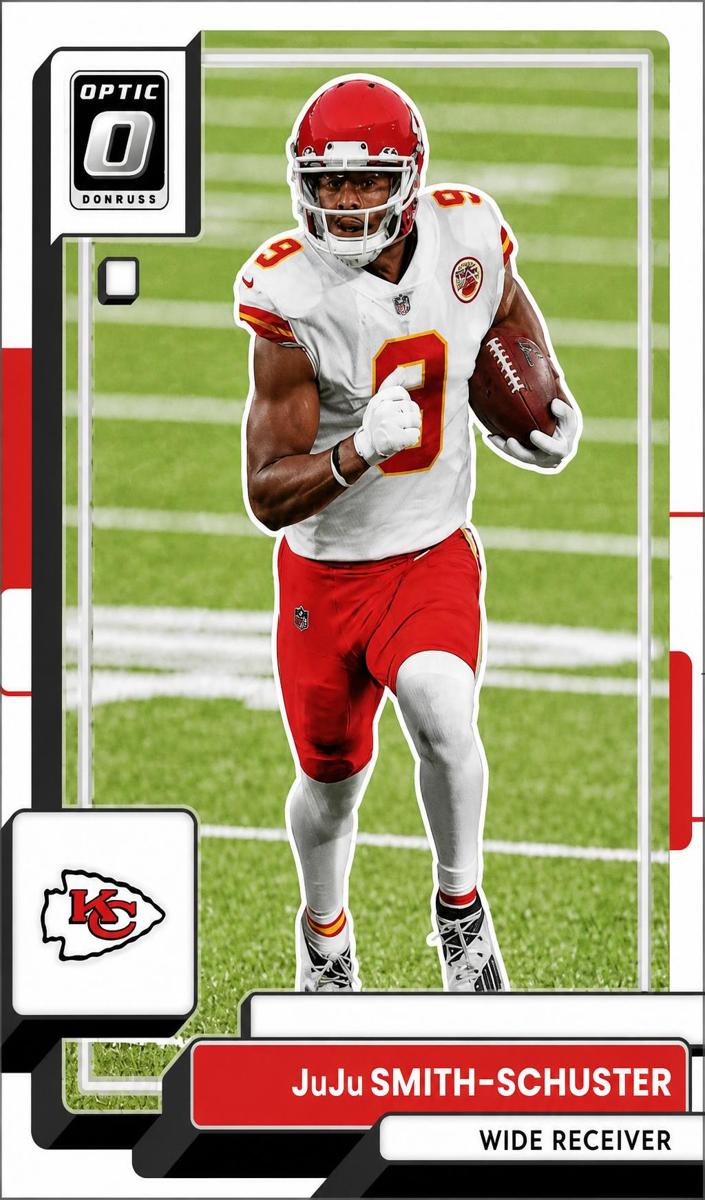 2022 Donruss Optic Football Holo JuJu Smith-Schuster #96