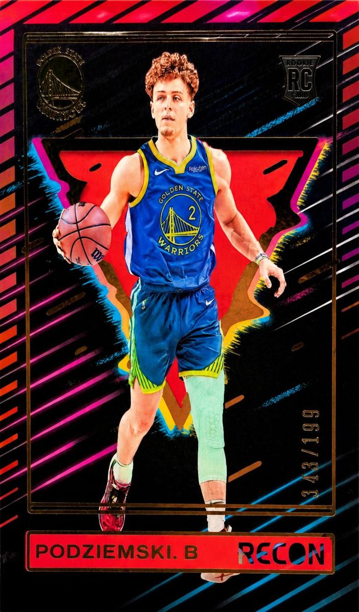 2023 Panini Recon Basketball Holo Red Brandin Podziemski #202