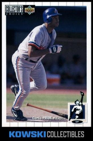 1994 Upper Deck Collector's Choice Baseball Curtis Pride #233