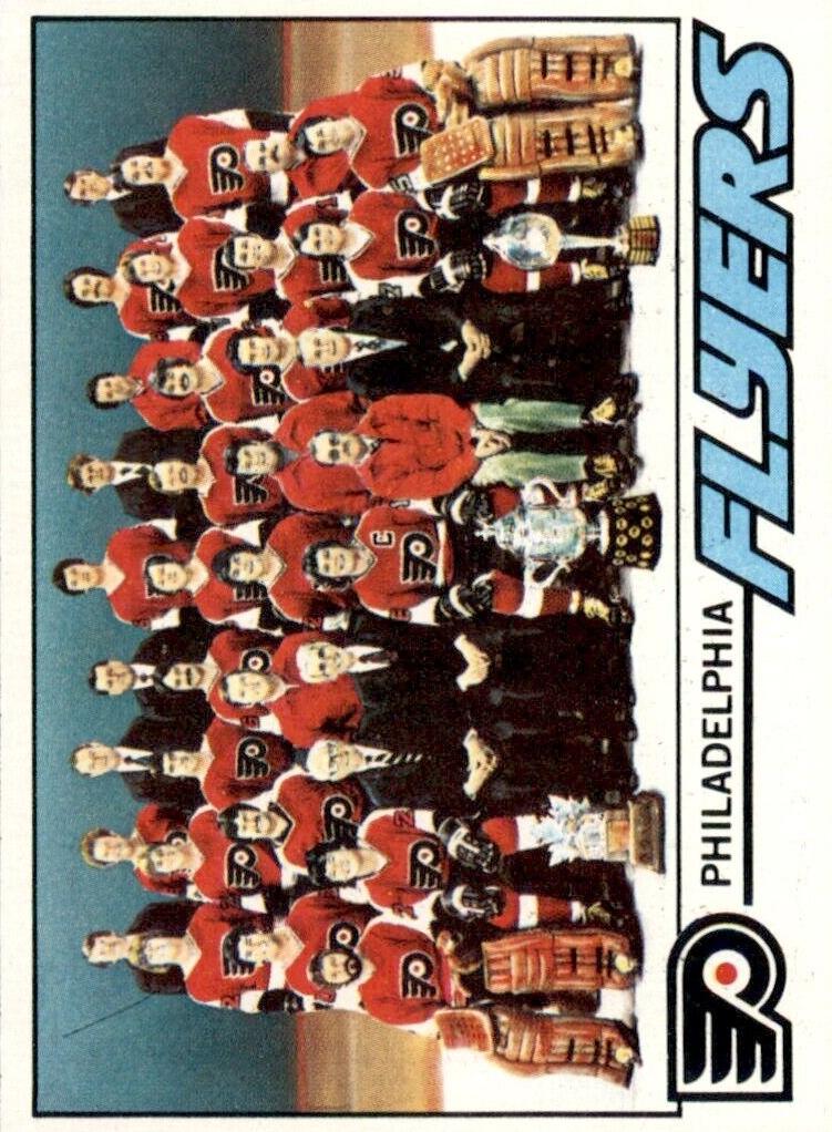 1977 Topps Hockey Flyers Team #83