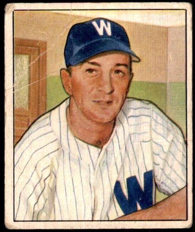 1950 Bowman Baseball null Sam Mele #52 PSA 5.5