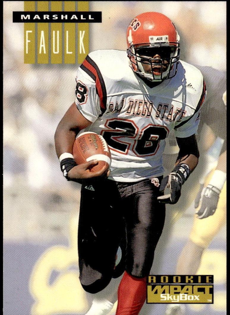 1994 Skybox Impact Football Marshall Faulk #274