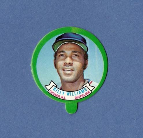 1973 Topps Candy Lids Baseball Billy Williams #NNO