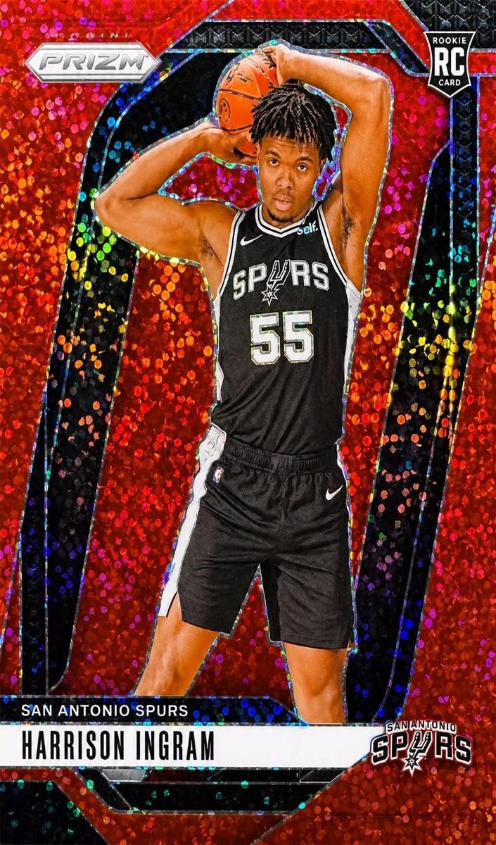 2024 Panini Prizm Basketball Red Sparkle Harrison Ingram #254