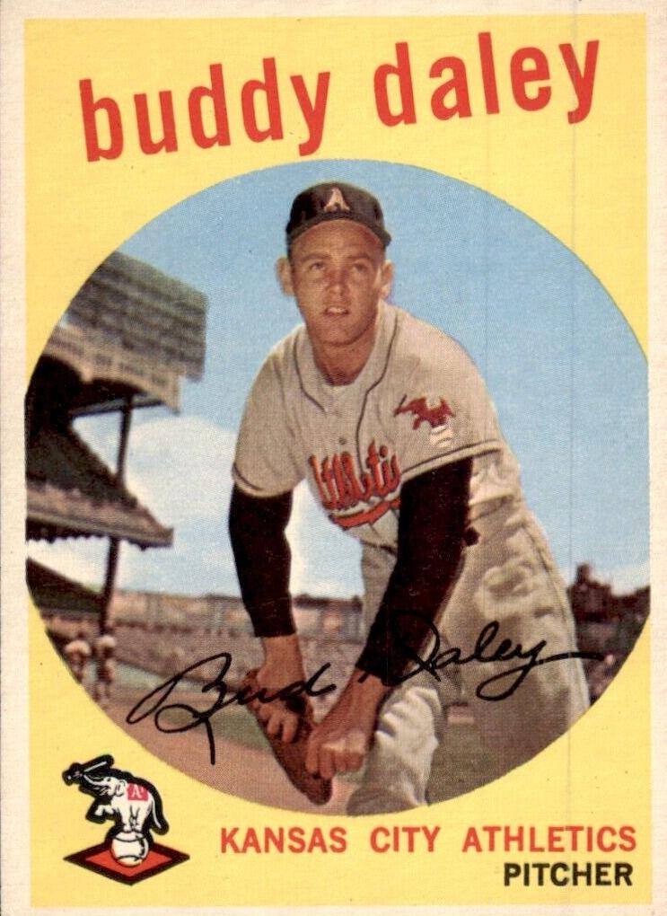 1959 Topps Baseball Buddy Daley #263