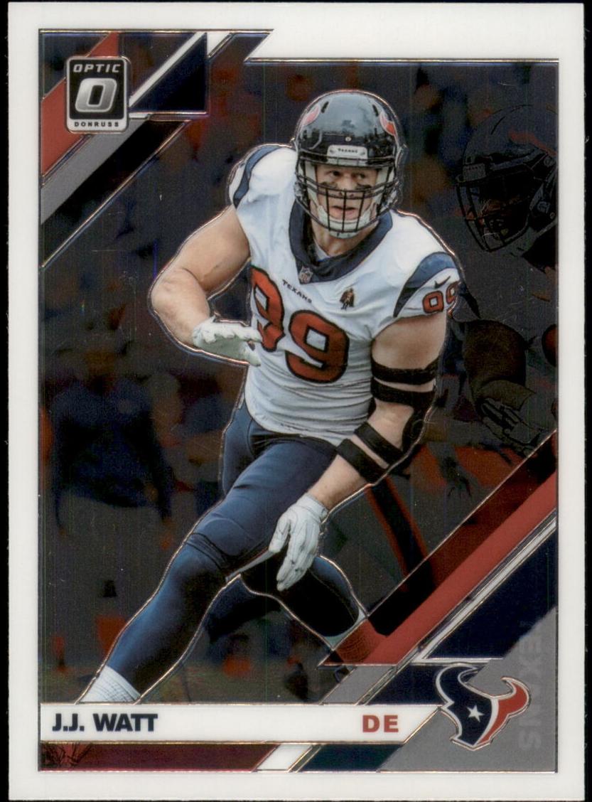 2019 Donruss Optic Football J.J. Watt #40 SGC 9.5
