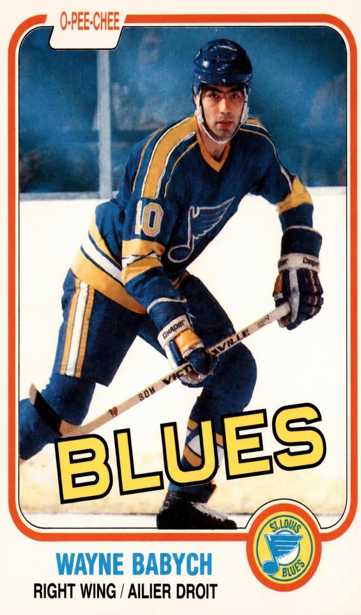 1981 O-Pee-Chee Hockey Wayne Babych #290 PSA 9