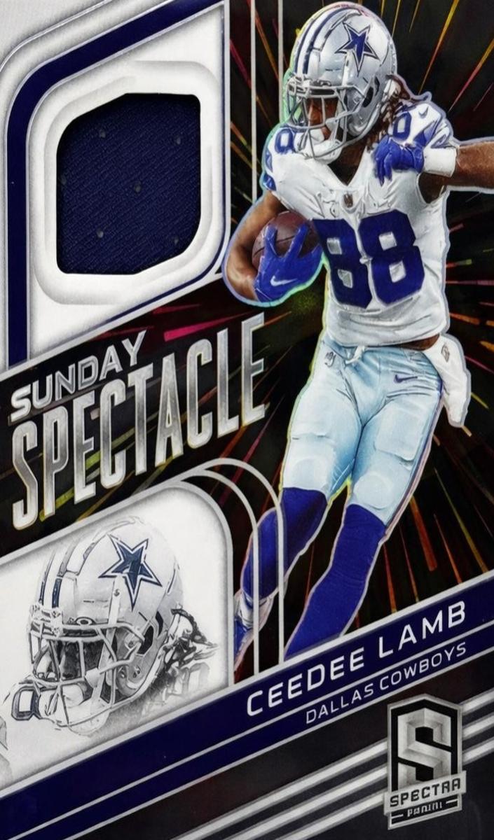2022 Panini Spectra Football Hyper CeeDee Lamb #SS-CLA