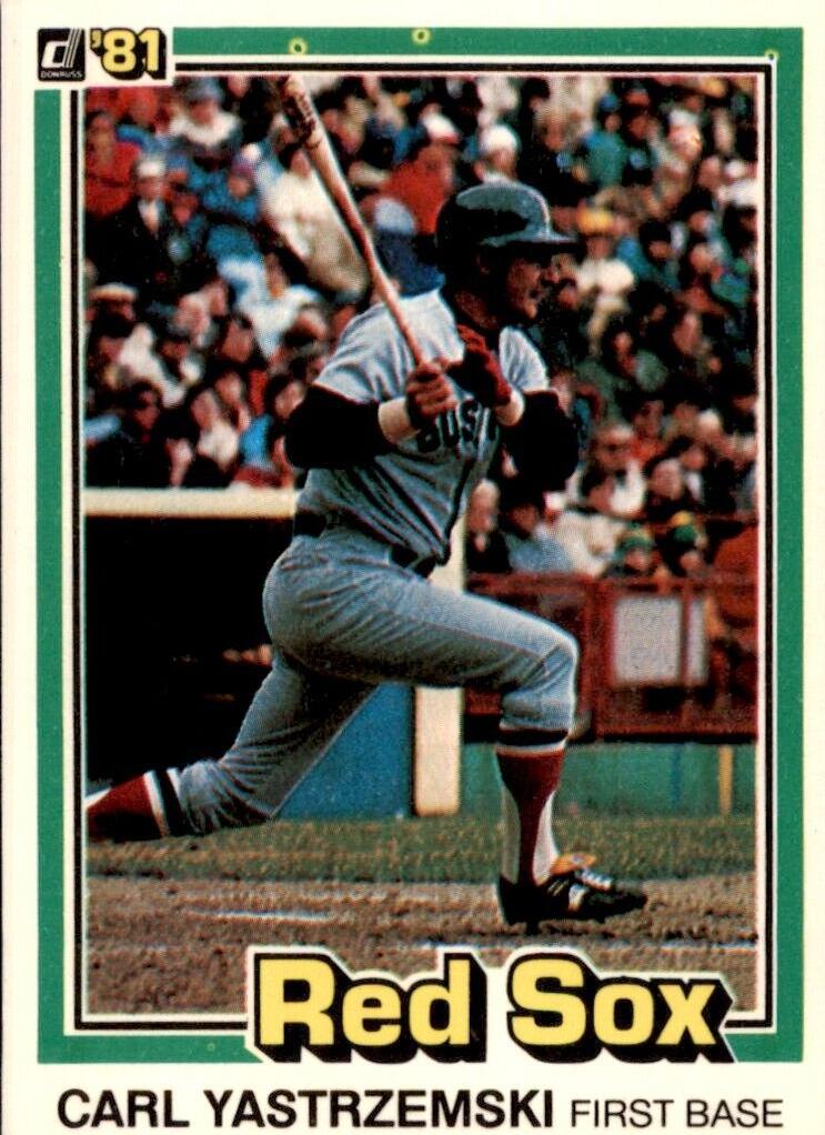 1981 Donruss Baseball Carl Yastrzemski #94 PSA 10