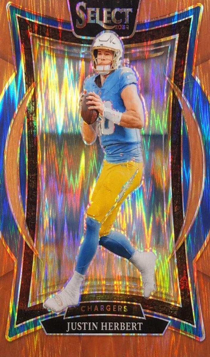 2024 Panini Select Football Copper Shock Justin Herbert #41