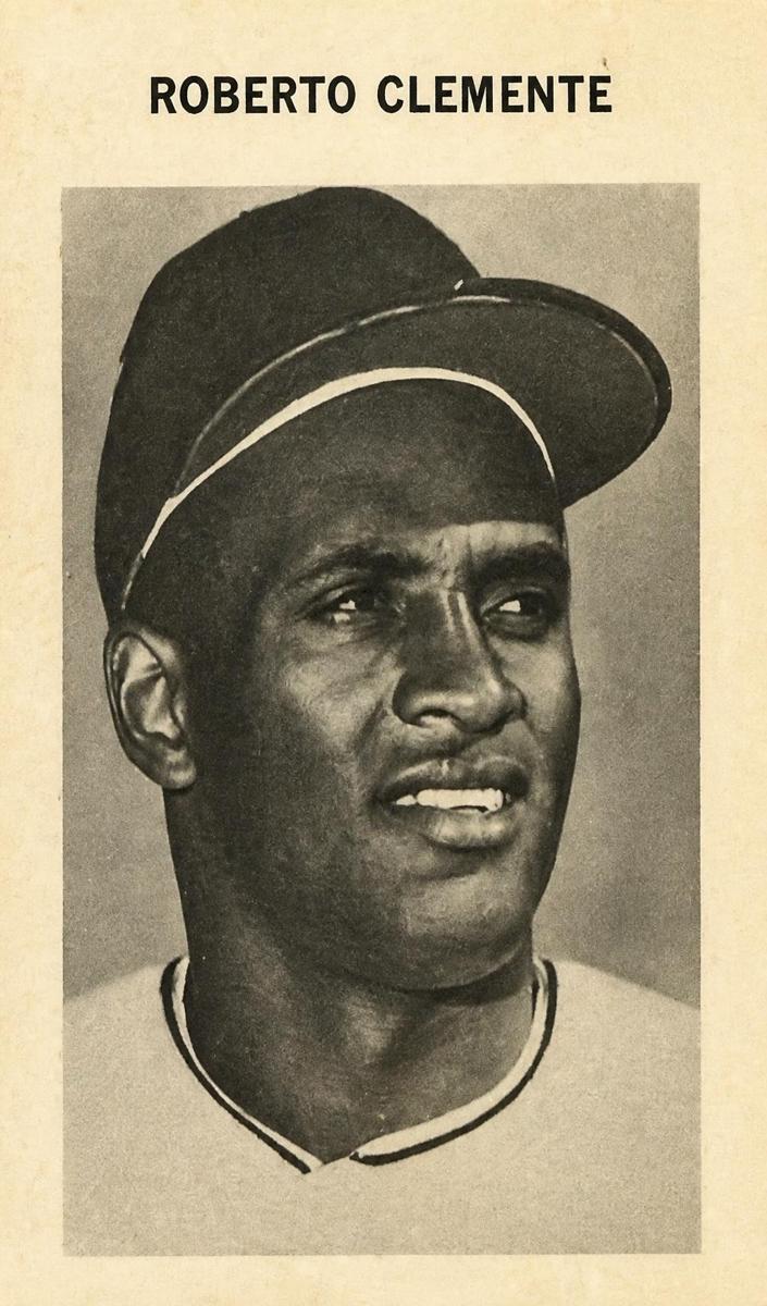 1972 Milton Bradley Baseball Roberto Clemente #NNO PSA 6