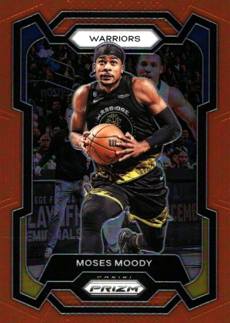 2023 Panini Prizm Basketball Orange Moses Moody #228