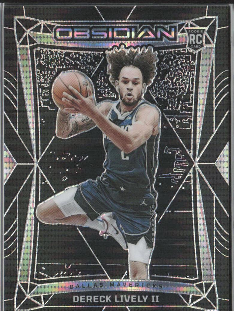 2023 Panini Obsidian Basketball Electric Etch International Dereck Lively II #120