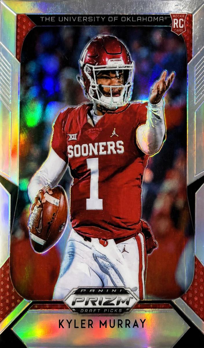 2019 Panini Prizm Draft Picks Football Silver Prizm Kyler Murray #101 PSA 9