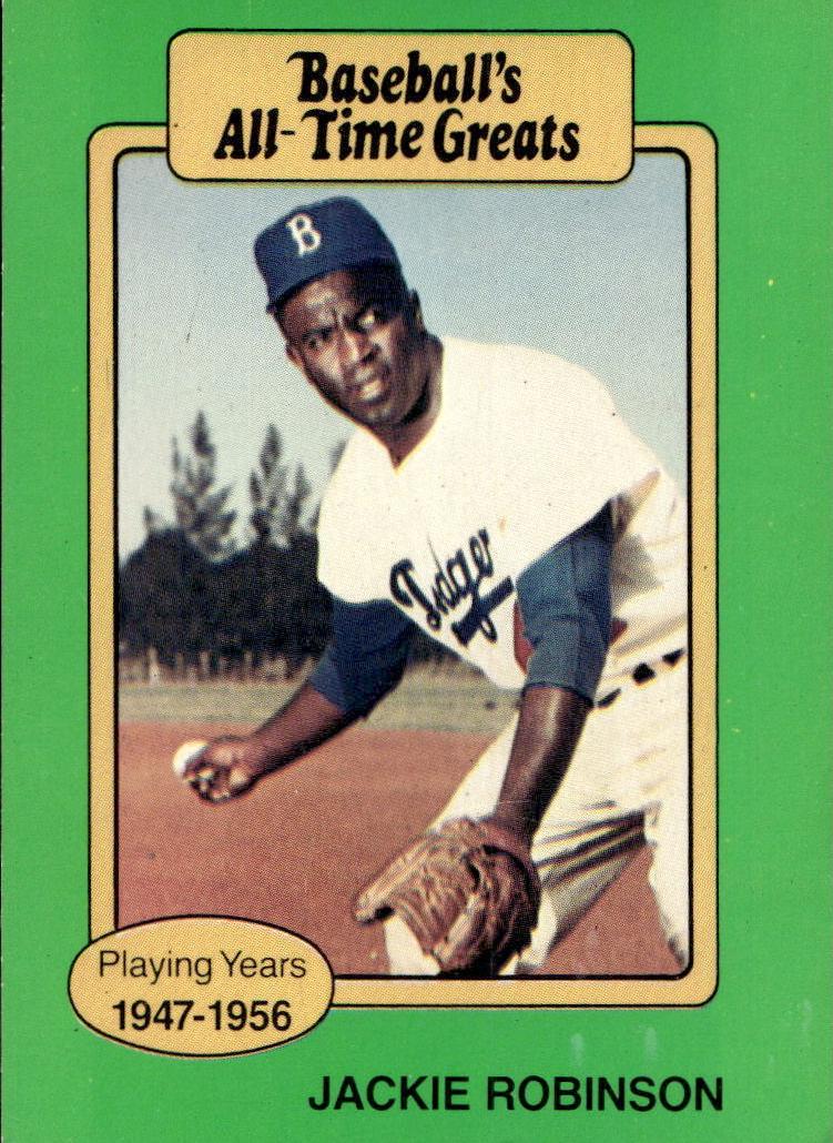 1987 Hygrade All-Time Greats Baseball Jackie Robinson #NNO