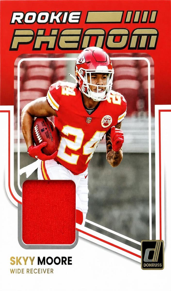 2022 Panini Donruss Football Skyy Moore #RPJ-23