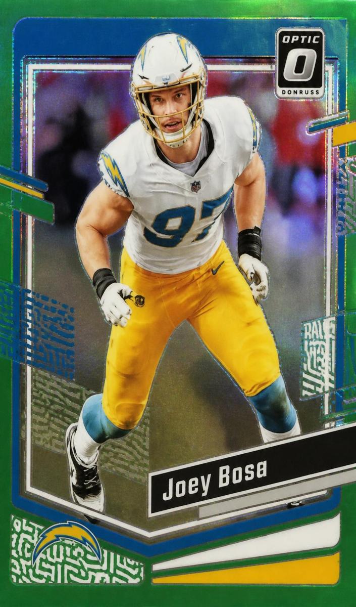 2023 Donruss Optic Football Lime Green Joey Bosa #103