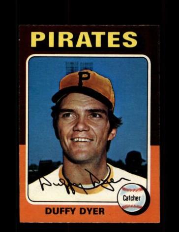 1975 O-Pee-Chee Baseball Duffy Dyer #538