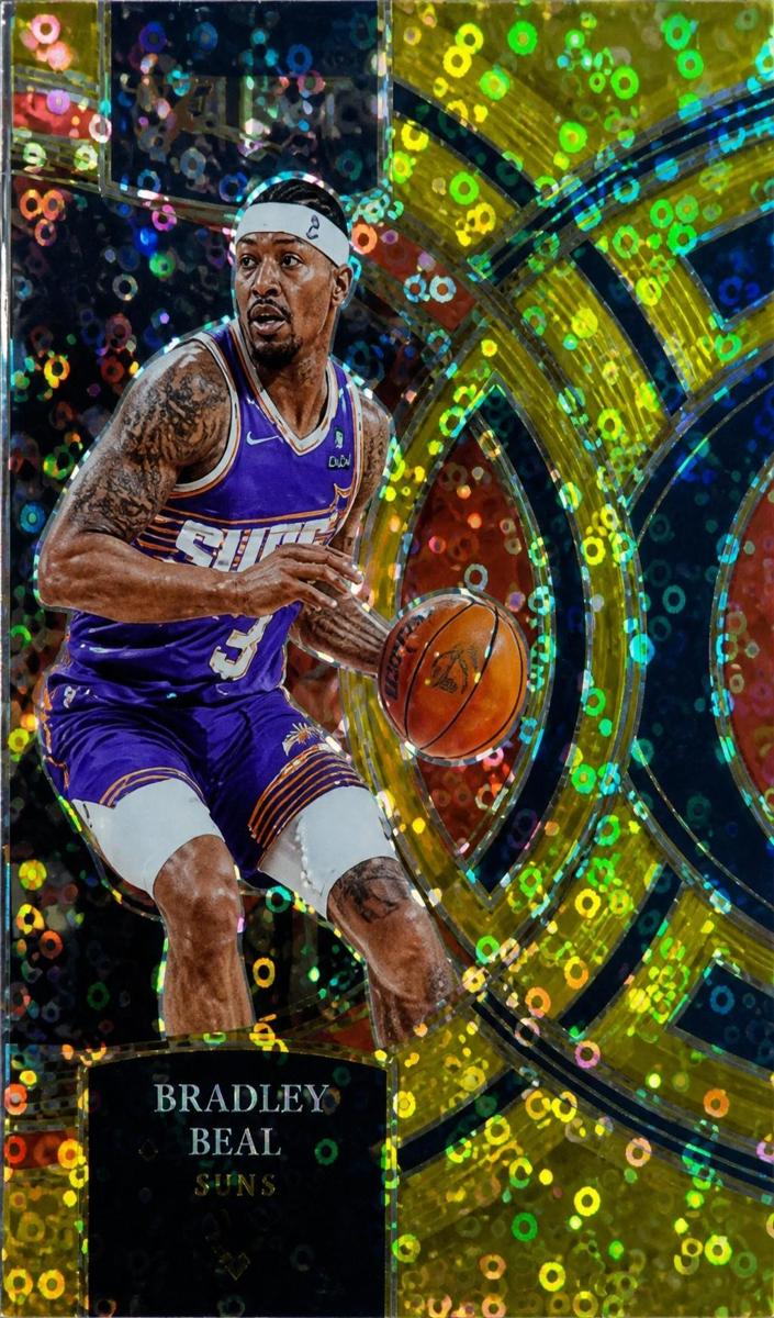 2023 Panini Select Basketball Gold Disco Bradley Beal #154