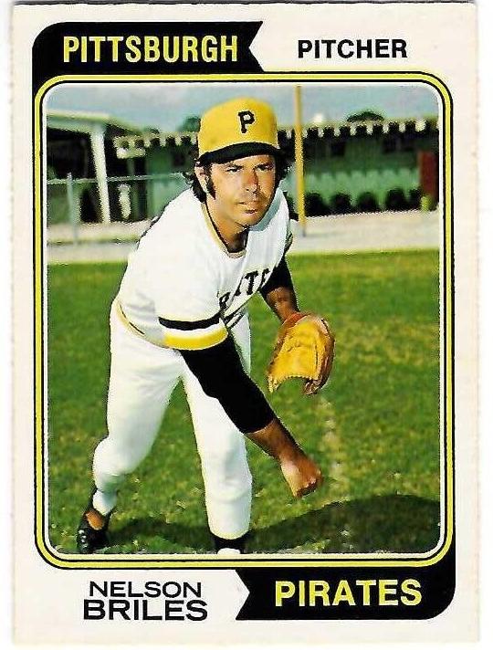 1974 O-Pee-Chee Baseball Nelson Briles #123