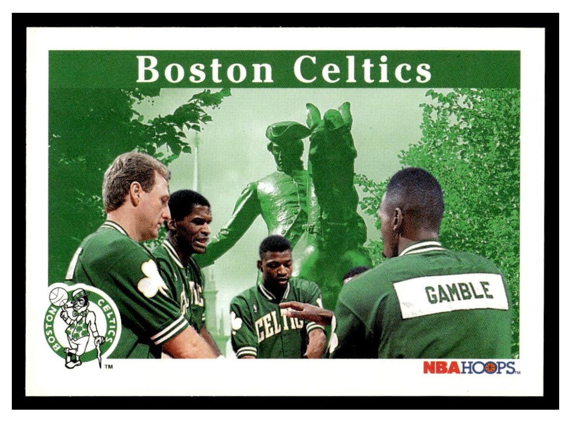 1992 Hoops Basketball Boston Celtics #267