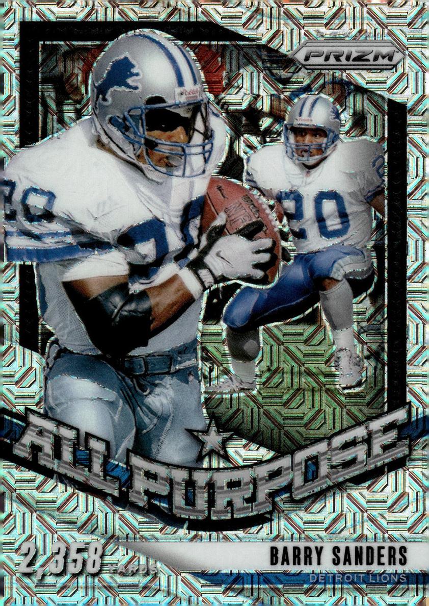 2024 Panini Prizm Football Mojo Barry Sanders #7