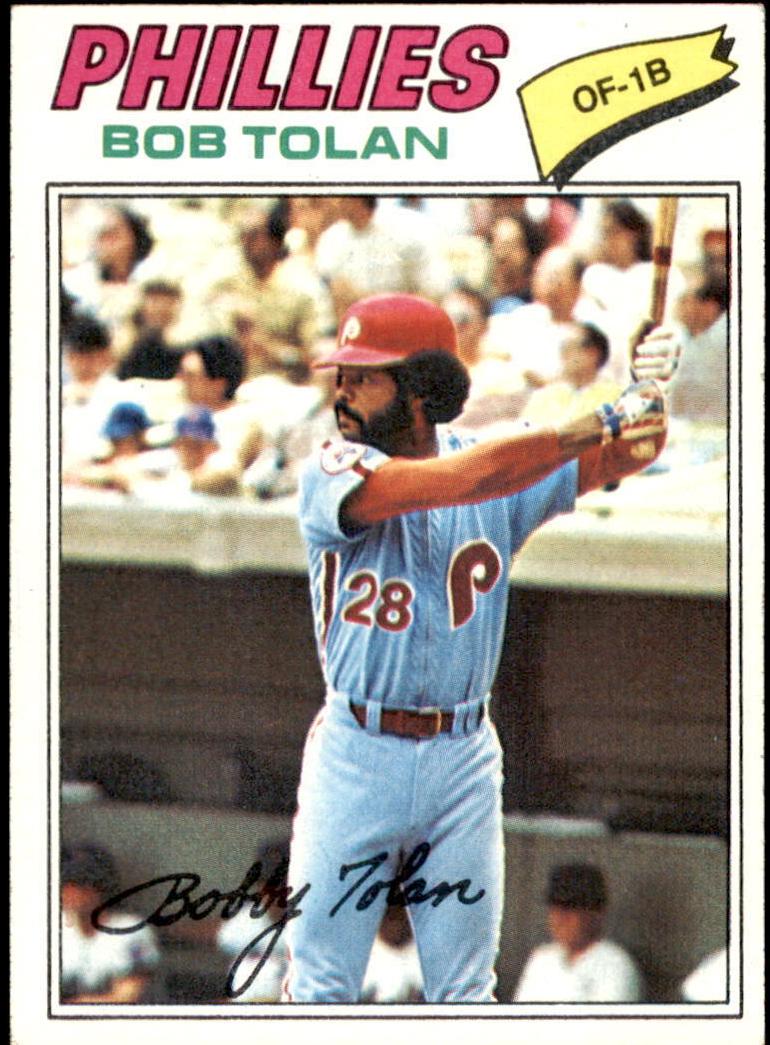 1977 Topps Baseball Bob Tolan #188 PSA 9