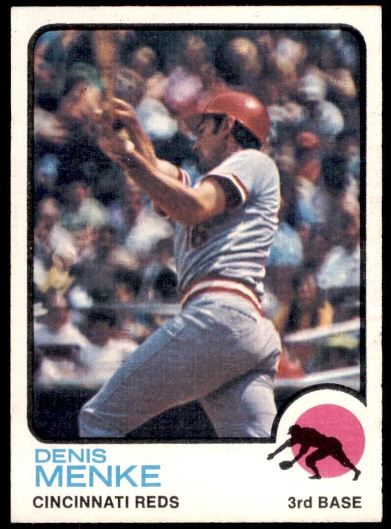 1973 Topps Baseball Denis Menke #52
