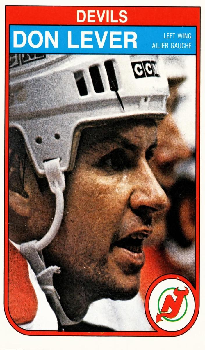 1982 O-Pee-Chee Hockey Don Lever #141